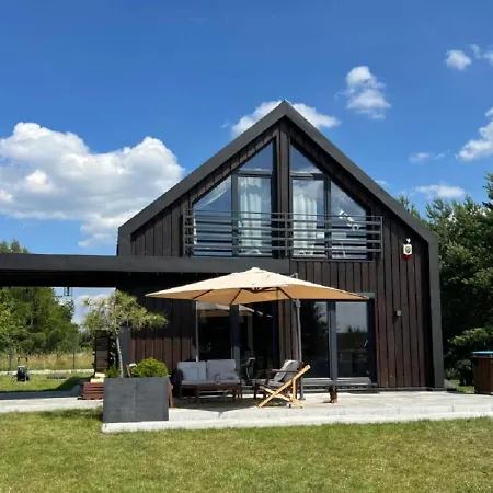 Nowoczesna Stodola Z Balia Na Mazurach Semesterbostad